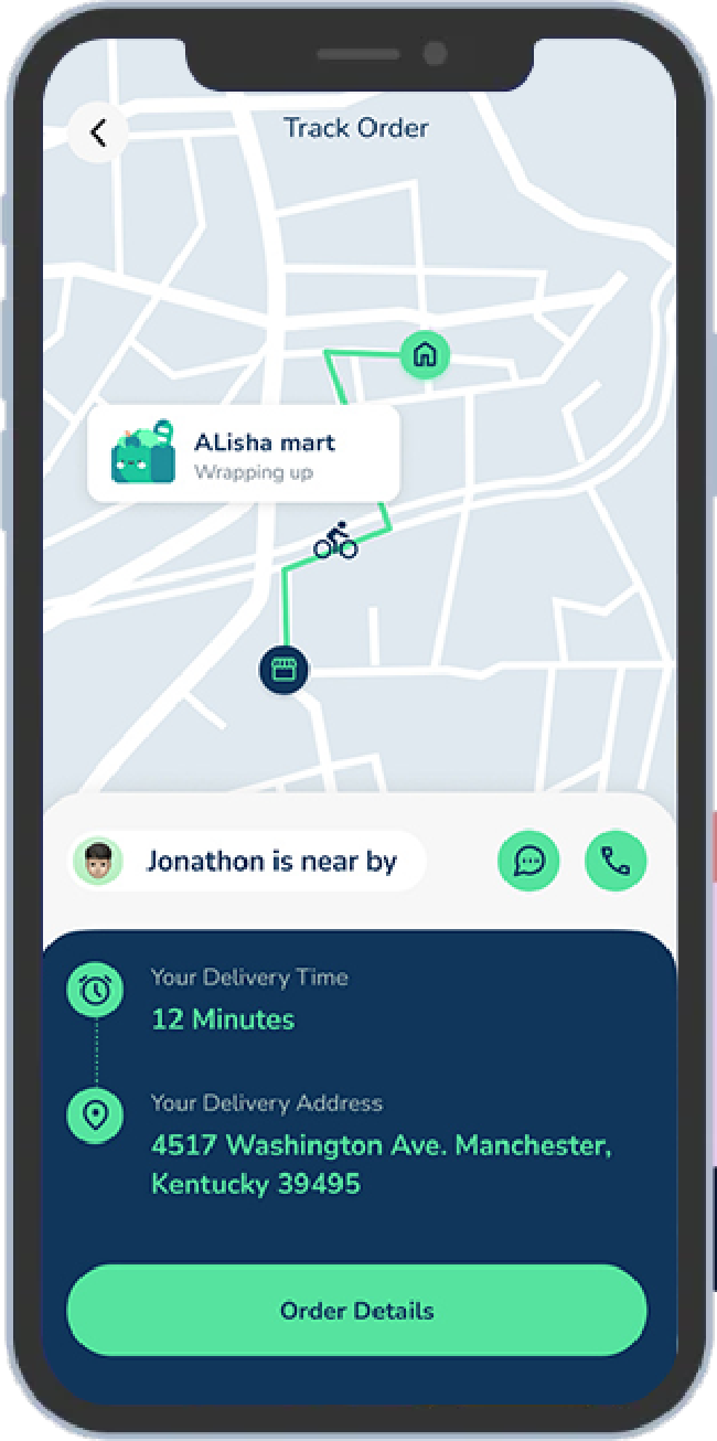 App for Grocery Pickup Executive