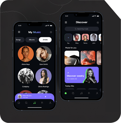 Custom Music Streaming App Development