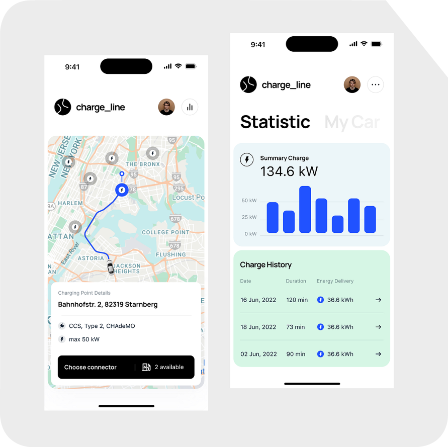 EV Charging Station Finder App