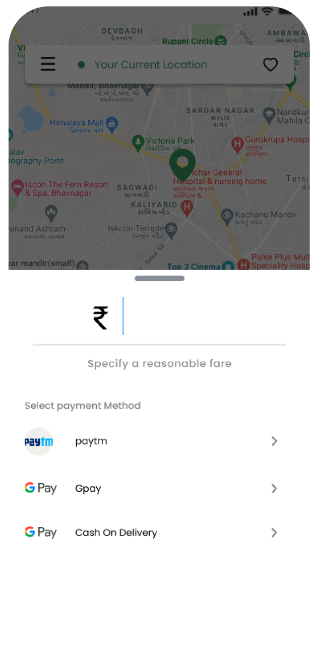 Home Services App Screen