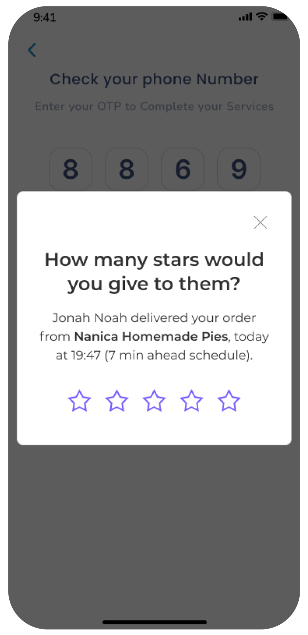 Home Services App Screen