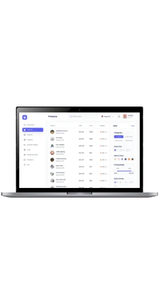 Admin Panel Features