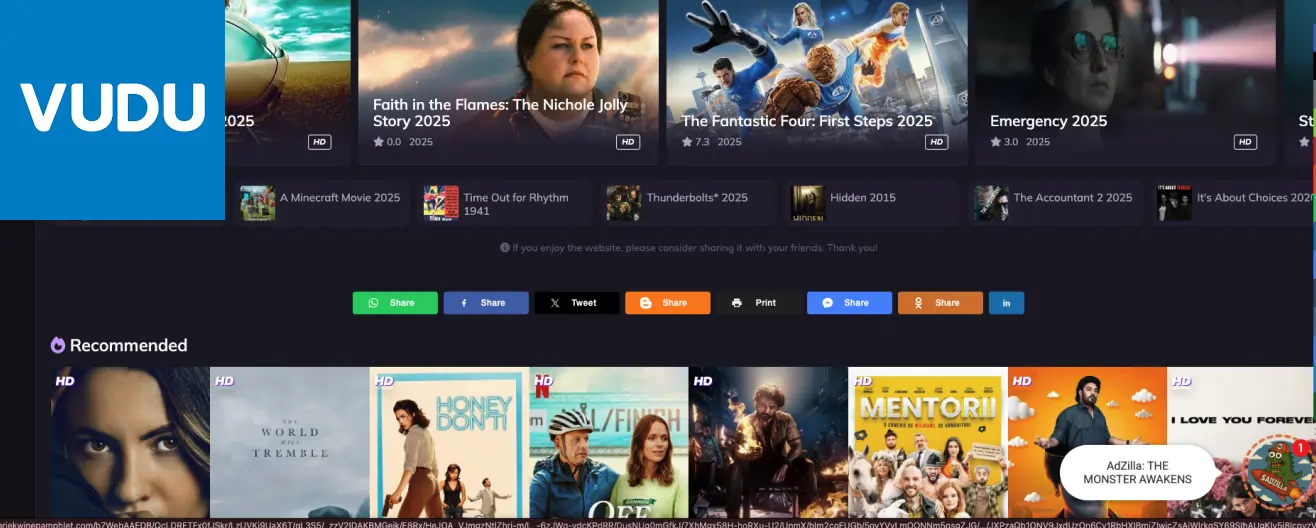 Vudu- Soap2Day Alternative