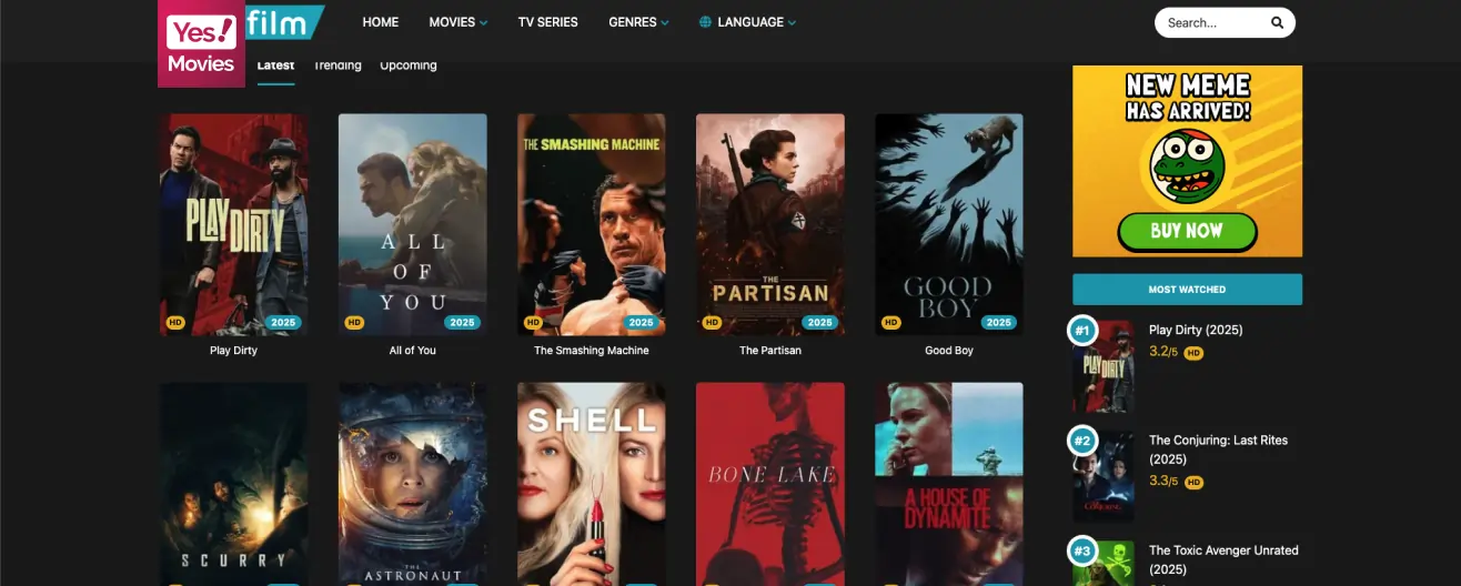 Yes Movies- Shop2Day Alternative